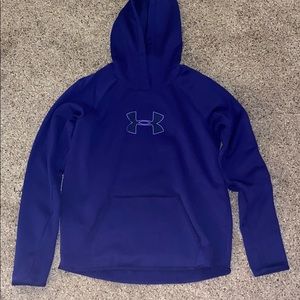 Women's Purple Under Armour Hoodie Size M